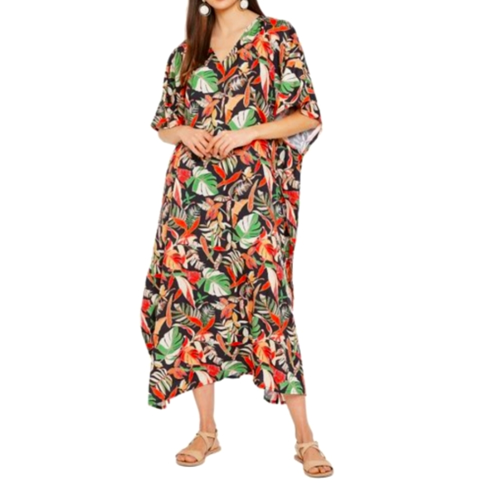 Leaf lover Caftan dress